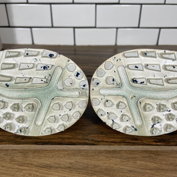 adidas adipure Sport 2 Womens Size 8.5 Golf Shoes White Blue Spikeless Sneakers - Picture 9 of 13